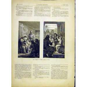  Joseph Jesus Religious Sketches French Print 1882: Home 