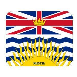 Canadian Province   British Columbia, Moyie Mouse Pad 