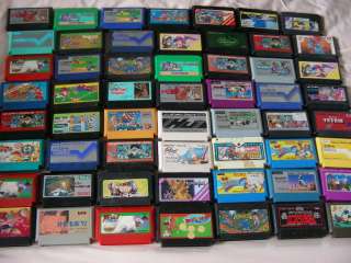Nintendo Famicom NES 243 Games Lot Japan  