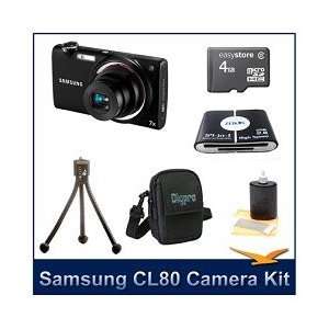  CL80 Digital Camera Black Kit w/ Memory Card, Card Reader 