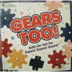   GEARS TOO Add on set for Gears gears Gears 54 pieces Toys & Games