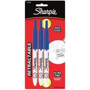  Sharpie / Sanford Marking Pens 1742086 Sharpie Retractable Blue Pen 