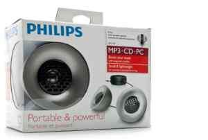 Philips SBA1503 Portable Stereo Speakers  