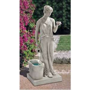  Greek Youth Goddess, Hebe statue home garden sculpture New 