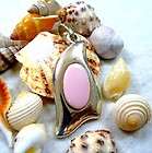 AMAZING PINK CORAL GEMSTONE PENDANT STERLING SILVER 925