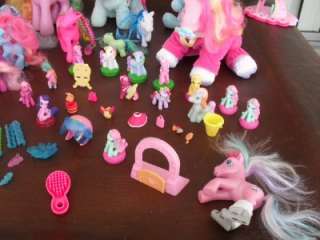   my little pony and ponyville 50 ponies talking plush loads of playsets