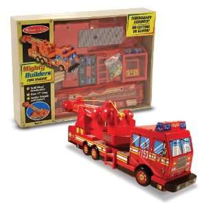  Mighty Builders Fire Engine Kit Toys & Games