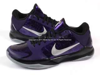 Nike Zoom Kobe V X Purple/Black/Silver Basketball Shoes  