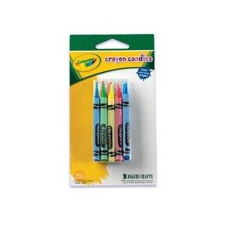  Crayon Cake Candles (pack of 8) 