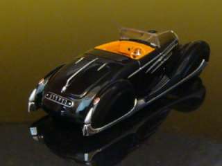 1939 Bugatti Type 57C Cabriolet 1/64 Scale Limited Edition 7 Detailed 