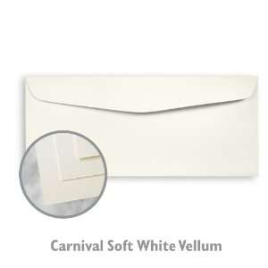  Carnival Vellum Soft White Envelope   2500/Carton Office 