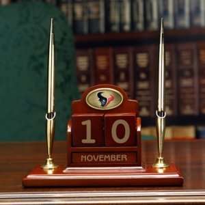 Houston Texans NFL Perpetual Calendar/Desk Caddy  Sports 