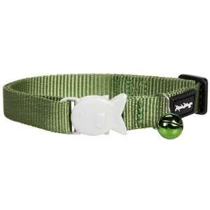 Red Dingo Classic Collar   Green   One Size Fits All (Quantity of 4)