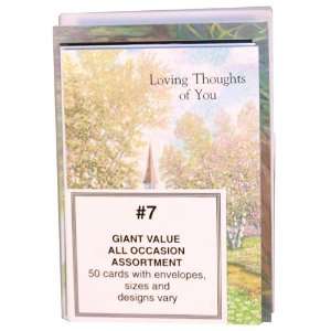  Value 50 Ct All Occasion Greeting Card Asst Case Pack 15 Home
