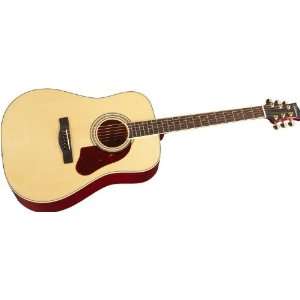  Silvertone Sd50 Deluxe Dreadnought Acoustic Guitar Natural 