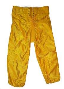 Majestic 7830 Gold Shiny Slotted Football Pants Adult  