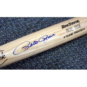 Pete Rose Autographed Bat   Adirondack PSA DNA #M71054   Autographed 