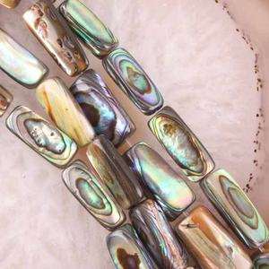 8X17MM New Zealand Abalone Shell Loose Beads 16 FT038  