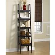 inPlace 5 Tier Ladder Shelf, Espresso 