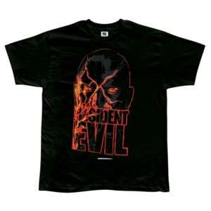 Resident Evil   Zombie Red Eyes T Shirt   Small  