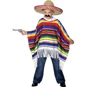  SmiffyS Mexican Poncho Child Costume Toys & Games