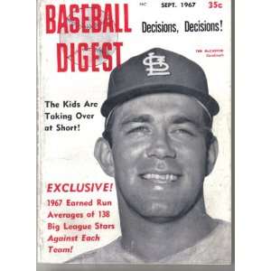  Baseball Digest September 1967, Tim McCarver of St. Louis 