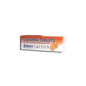 Glucose Tablets Tube Orange for Relief From Low Blood Sugar   10 Ea 