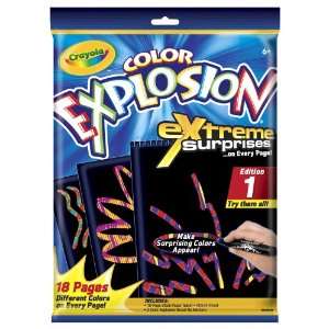  Crayola Color Explosion Extreme Black Toys & Games