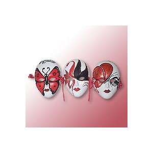 Romantic Trio, masks (set of 3)