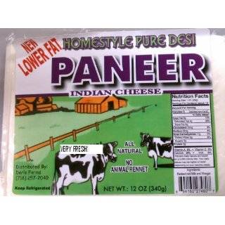 Desi Paneer Indian Cheese (LOW FAT) 12OZ