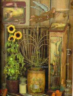 GARDEN ESSENTIALS Vol.3~Linda Lock~Tole Painting Book~Pics  