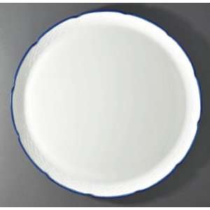  Raynaud Villandry Blue 12.2 in Flat Cake Plate