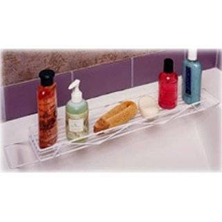 Adjustable Bathtub Shelf (White) (20 25.5 L x 5 W x 1.75 H)