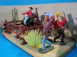 WILD WEST SET SWOPPET FIGURES BOXED ( SIMIL TIMPO ) B  