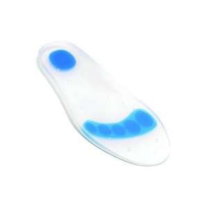 4014 Insole Full Length Soft Zone Silicone Med Women 9 11 Men 7 9.5 Pr 