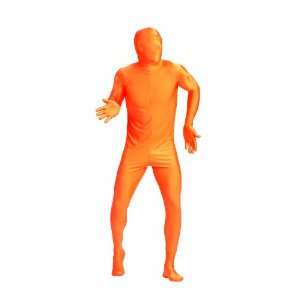    Adult Orange Skin Suit Costume Size Large (40 42) 