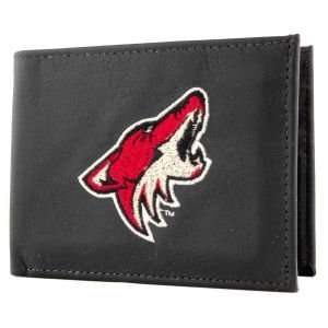  Phoenix Coyotes Rico Industries Black Bifold Wallet 