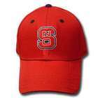 Top of the World NCAA FITTED CAP HAT NORTH CAROLINA WOLFPACK RED 7 1/4