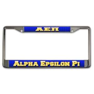  Alpha Epsilon Pi License Plate Frame 