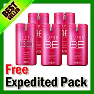 SKIN79 Hot Pink TRIPLE FUNCTION BB Cream Pump 40g + O2 BUBLE BB 