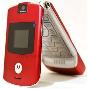  Motorola V3 RAZR UNLOCKED RED PHONE   WORLDWIDE: Cell 
