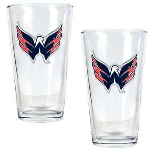    Washington Capitals Set of 2 Beer Glasses