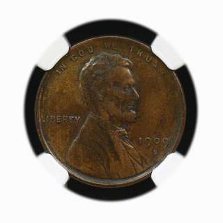 1909 S VDB LINCOLN WHEAT CENT CERTIFIED NGC XF  
