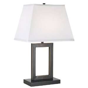  Bronze Rectangle Accent Table Lamp