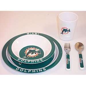   DOLPHINS Kids Toddler DINNERWARE Plate Cup Etc Set