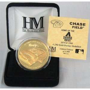  Chase Field 24KT Gold Commemorative Coin 