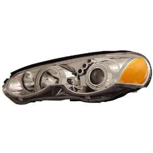  SEBRING 03 05 2 DR PROJECTOR HEADLIGHTS HALO CHROME CLEAR AMBER (CCFL