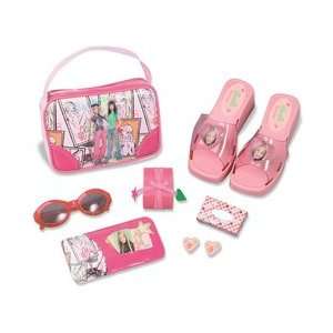  Barbie Pink Fashion Bag with Sunglasses and Accessories 