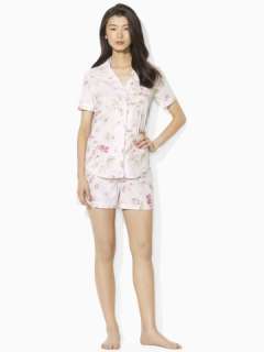   Floral Short Pajama Set   Lauren Sleepwear & Hosiery   RalphLauren