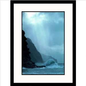 Na Pali Coast, Hawaii Framed Photograph   Rick Schafer Frame Finish 